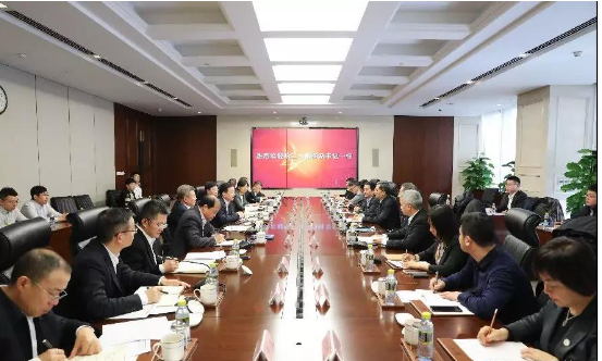 周乃翔會見哈爾濱工業(yè)大學(xué)黨委書記熊四皓、校長周玉